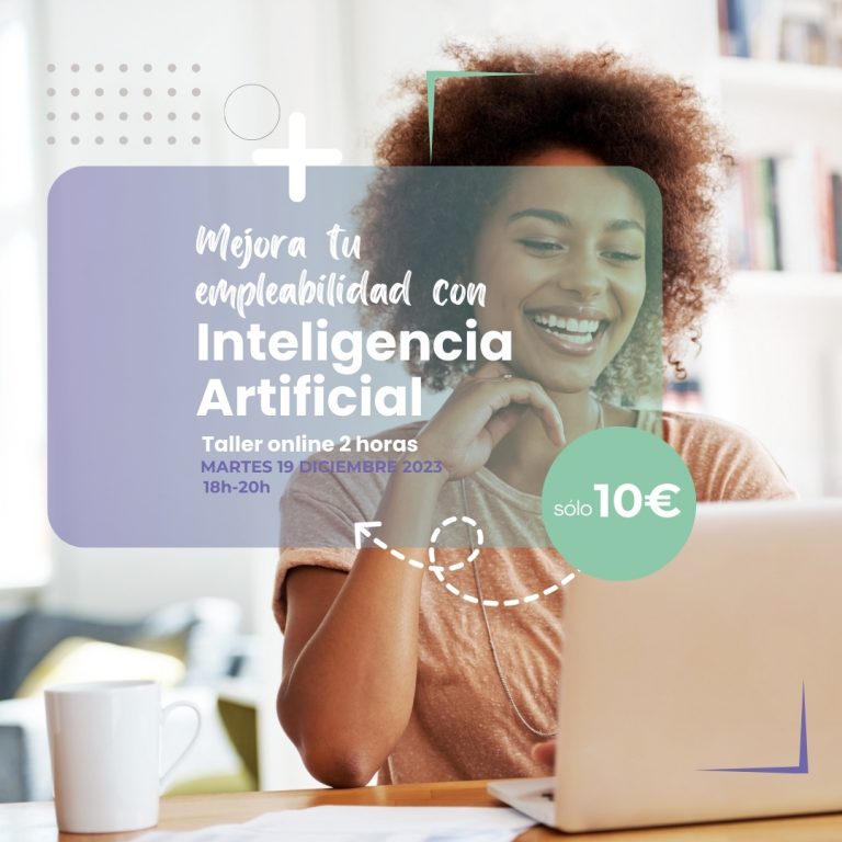 Mejora tu empleabilidad con Inteligencia Artificial (taller online)